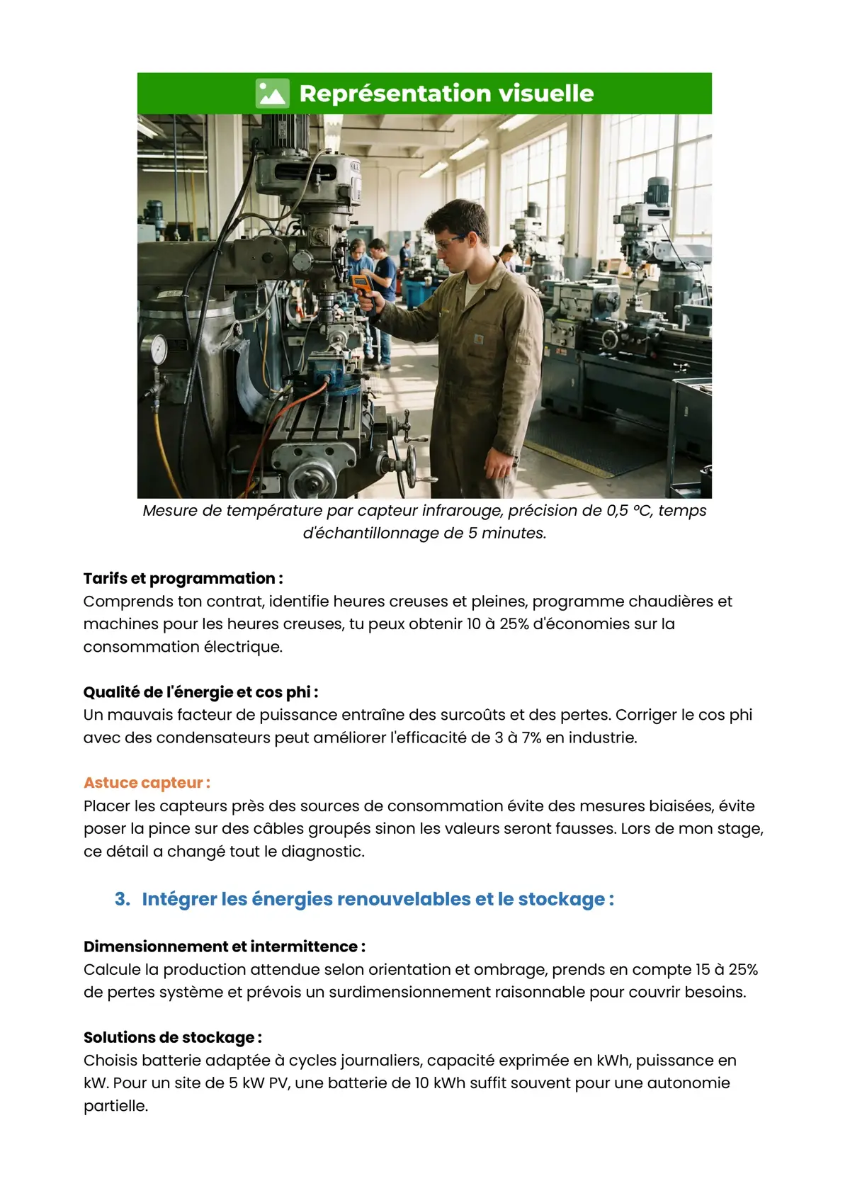 Example Fiche de Révision BAC STI2D